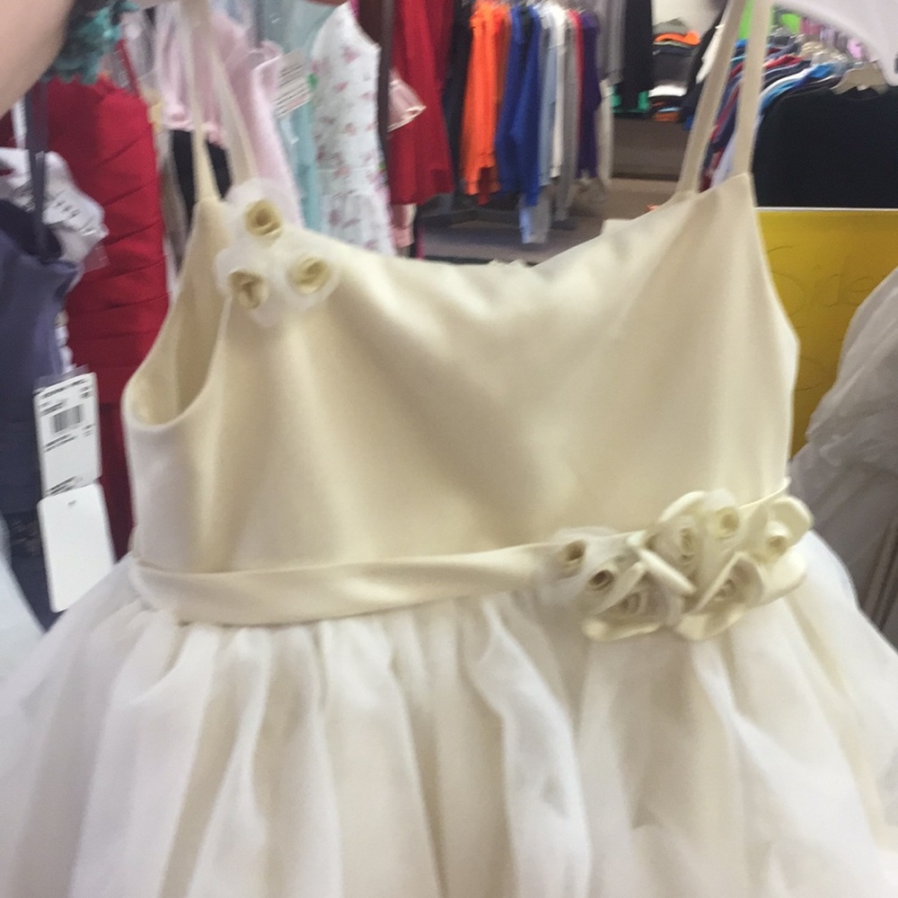 Alfred Angelo Disney flower girl dress 728